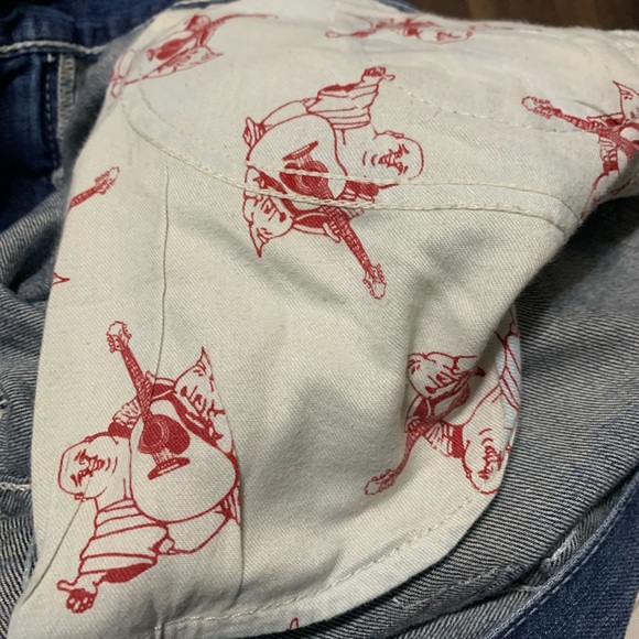 True Religion Brand Men's Jeans Straight Natural Red Size 40 - Picture 11 of 11